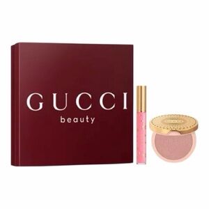 Gucci Beauty Glow Highlighter & Gloss Set NEW In Box